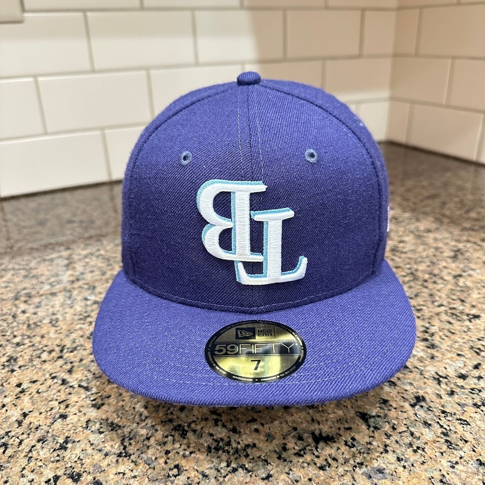 Tampa Bay Rays New Era 59FIFTY Hat Size 7 Purple Indigo MLB  New